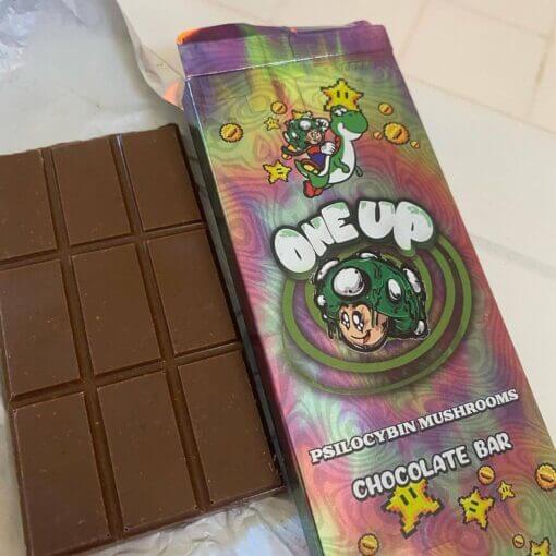 One Up Mushroom Chocolate bars